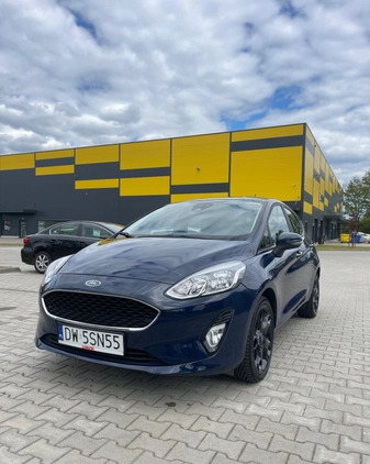 Ford Fiesta cena 42500 przebieg: 82000, rok produkcji 2018 z Wrocław małe 92